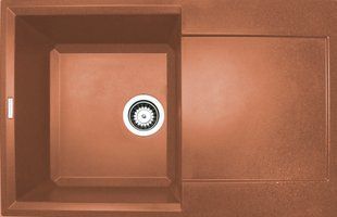 Кухонна мийка Adamant Horizon 780x495x230 terra-cotta 348223, Коричневий
