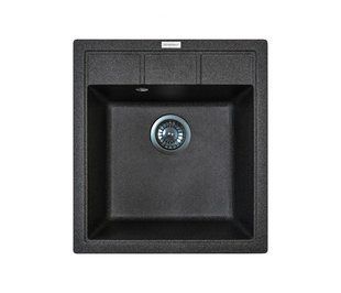 Кухонна мийка Adamant Brick 460x515x200 графіт 000000471, Графит