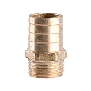 Штуцер латунный 1/2&Prime;НР х 18мм литейный 1611Б 000017020