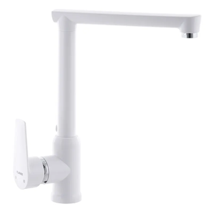 Смеситель для кухни Plamix Mario-017 white PM0557, Белый