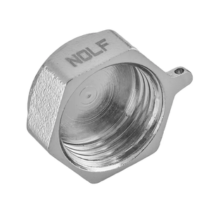Заглушка Nolf Nfc.P10F-N-1" F нікельована NF3071
