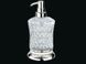 Дозатор жидкого мыла Kugu Versace Freestand Glass 830C, Хром