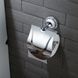 Тримач туалетного паперу з кришкою Kraus KEA-16526CH, Хром