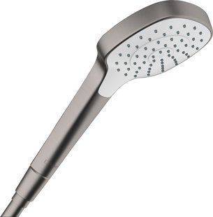 Ручной душ Hansgrohe Croma Select E 110 1jet Brushed Black хром 26814340, Шлифованный черный хром