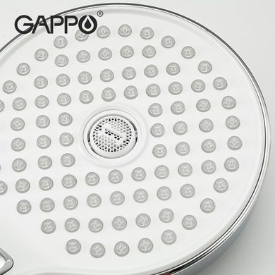 Смеситель для ванны Gappo G2203-8, белый/хром, Хром