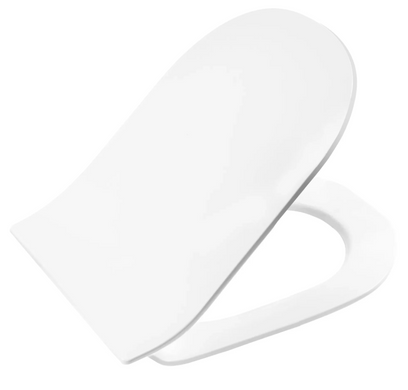 Сиденье для унитаза Rea Flat white abs REA-C6002, Белый