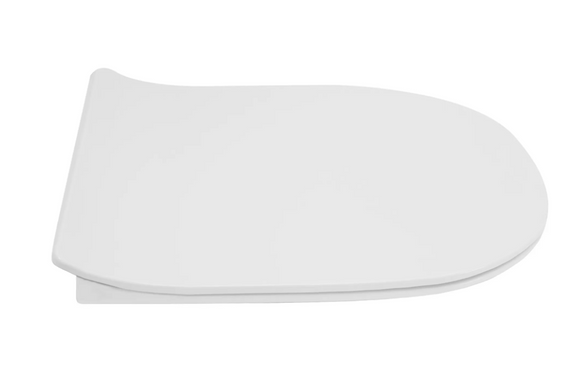 Сиденье для унитаза Rea Flat white abs REA-C6002, Белый