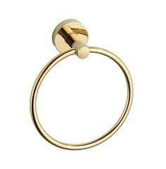 Полотенцедержатель кольцо Rea Mist 5 gold REA-80029, Золотой