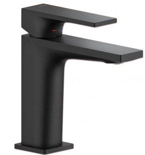 Змішувач для умивальника Nobili Seven Velvet Black (SE124118-2BM), Чорний матовий