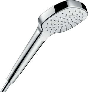 Ручной душ Hansgrohe Croma Select E 110 1jet белый/хром 26814400, Хром