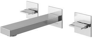 Змішувач для умивальника Kohlman Excelent chrome + BOX прихованого монтажу QW190H, Хром