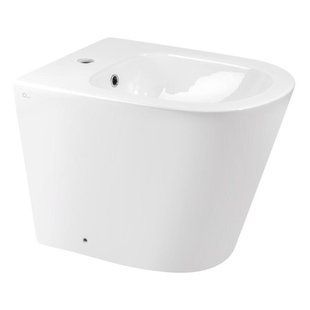 Біде підлогове Qtap Stork QT15443378W, Білий