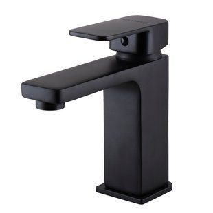 Змішувач для умивальника Globus Lux Milano GLM-401-10-BB, Чорний матовий