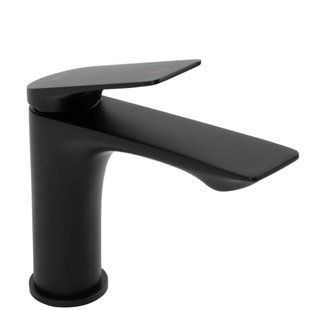 Смеситель для умывальника Rea Avalon black низкий REA-B1117, Черный матовый