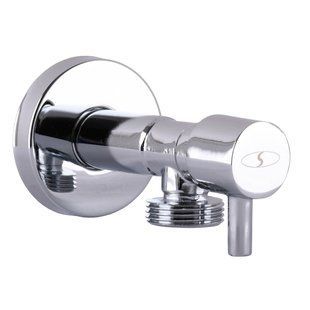 Кран полуоборотный угловой Solomon 1/2&Prime;х3/4&Prime; Lazer 7076 000004157
