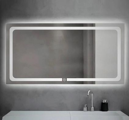 Зеркало Dusel DE-M3001 70x90 см, Белый