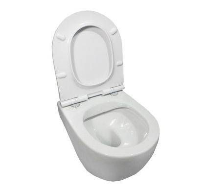 Унитаз подвесной Roca Meridian-N Compact укороченный A34H242000, Белый