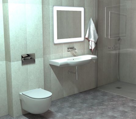 Унитаз подвесной Roca Meridian-N Compact укороченный A34H242000, Белый