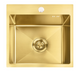 Кухонная мойка Rea Leo 40 400x450 мм brushed gold ZLE-06001