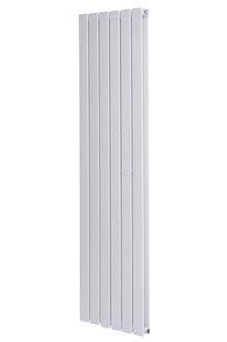 Вертикальний дизайнерський радіатор опалення Arttidesign Livorno II 6/2000/408/50 білий матовий, Білий матовий