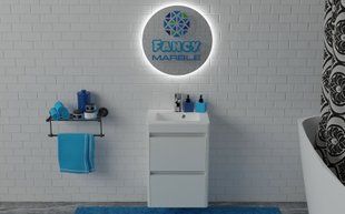 Тумба с умывальником Fancy Marble Bali-50-2 Б An, Белый