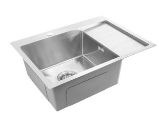 Кухонная мойка Rea Fin 620x480 мм nickel brushed ZLE-06012