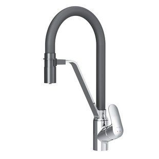 Смеситель для кухни на две воды Am.Pm Like black F8007802, Черный матовый