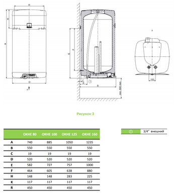 Бойлер Drazice OKHE 160 Smart