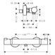 Термостат для душа Hansgrohe Ecostat Comfort EcoSmart 13116670