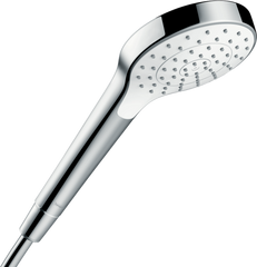Ручний душ Hansgrohe Croma Select S 110 1jet EcoSmart білий/хром 7л/хв 26806400, Хром