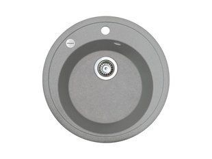 Кухонная мойка Adamant Sun &Oslash;510x200 светло-серый 000000572, Серый