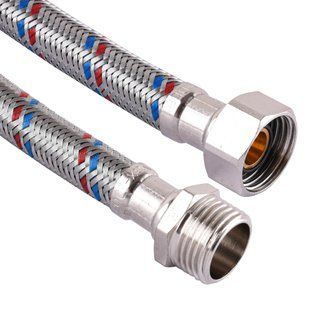 Шланг нержавеющая сталь Solomon 1/2&Prime;х1/2&Prime; НВ 0,8м HS31