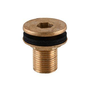 Врезка в бак &Oslash;20 латунная 1/2&Prime;НР литейная 1660Б 000017042