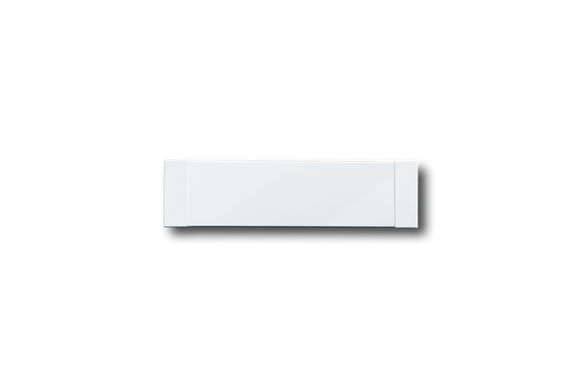 Металлокерамический обогреватель тёплый плинтус UDEN-100, Белый