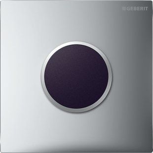Клавиша смыва для писсуара Geberit Sigma30 электронная 116.025.KH.1, Хром