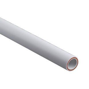 Труба Kalde PPR Fiber PIPE d 40 mm PN 20 стекловолокно(белая) 000017786