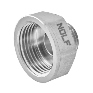 Перехідник Nolf Nfc.A0810-N-1"Fx3/4"M нікельований NF3090