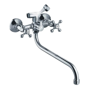 Змішувач для ванни Cron Ecomix 140 CR0127, Хром