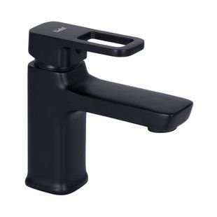 Змішувач для умивальника Lidz Wawel 001 (k35) LDWAW001BLA45392 Black, Чорний матовий