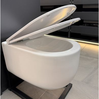 Комплект Grohe Set унітаз Topper-0302-T3 + Інсталяція Grohe Rapid Sl 38772001 38772001TOPPER0302T3, Білий