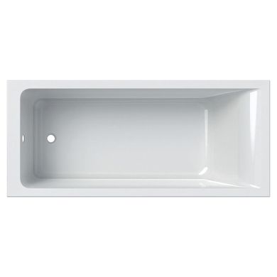 Ванна акриловая Geberit Selnova Square 180x80 554.386.01.1 + ножки, Белый