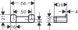 Крючок двойной Hansgrohe AddStoris 3.6x1.6x6.6 см Matt White 41755700, Белый матовый