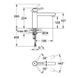 Смеситель для кухни Grohe Concetto 31128001, Хром