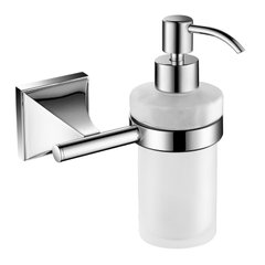 Дозатор рідкого мила Devit Clssic Soap dispenser + holder 6030151, Хром