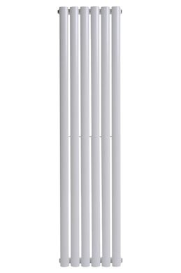Дизайнерський вертикальний радіатор опалення Arttidesign Rimini 6/1500 білий матовий, Білий матовий