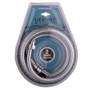 Шланг душевой Globus Lux NH-04D-150-200, Хром