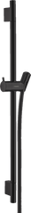 Душова штанга Hansgrohe Unica S Puro 65 см зі шлангом 28632670, Чорний матовий