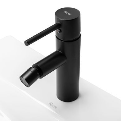 Смеситель для биде Rea Tess black REA-B5006, Черный