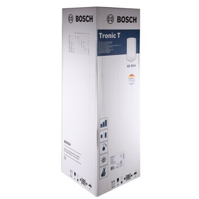 Водонагреватель Bosch Tronic 2000 TR 2000 T 80 SB / 80л, 2000W, Slim 000025066