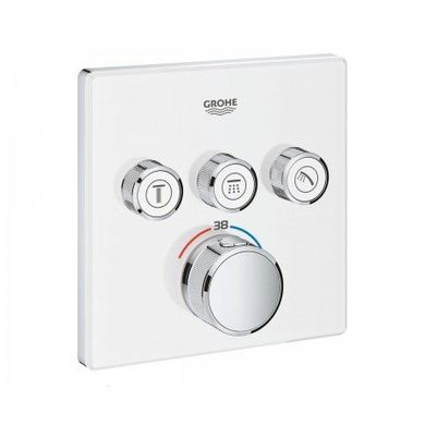 Термостат скрытого монтажа Grohe Grohtherm Smartcontrol 29157LS0, Белый